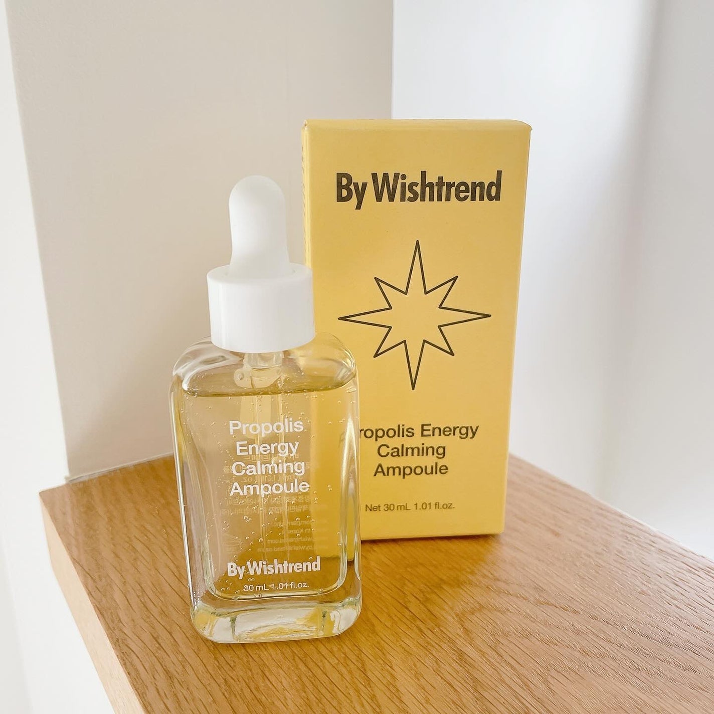 プロポリスエナジーカーミングアンプル/By Wishtrend/美容液を使ったクチコミ(1枚目)