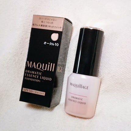 ドラマティックエッセンスリキッド/マキアージュ/リキッドファンデーションを使ったクチコミ(1枚目)