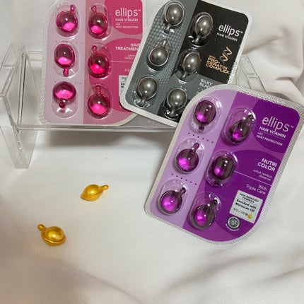 ヘアーオイル【トリートメント】/ellips/ヘアオイルを使ったクチコミ(1枚目)