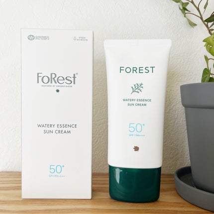 フォレスト エッセンスサンクリーム/FoRest by Greenfinger/日焼け止めローションを使ったクチコミ(1枚目)
