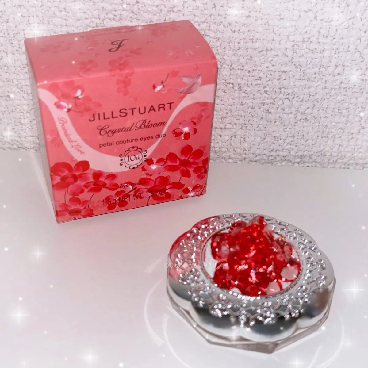 ジルスチュアート クリスタルブルーム ペタルクチュールアイズ デュオ/JILL STUART/アイシャドウパレットを使ったクチコミ(2枚目)