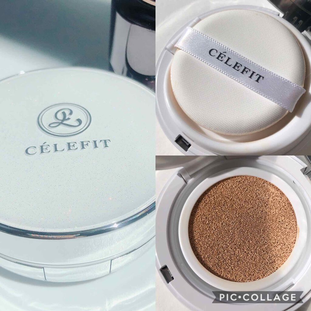 デザインフィットupdermクッション ファンデーションウォータリング/CELEFIT/クッションファンデーションを使ったクチコミ(2枚目)