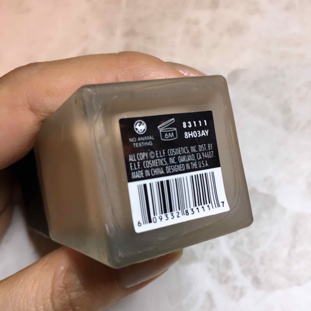 フローレス フィニッシュ ファンデーション/e.l.f. Cosmetics/リキッドファンデーションを使ったクチコミ（2枚目）