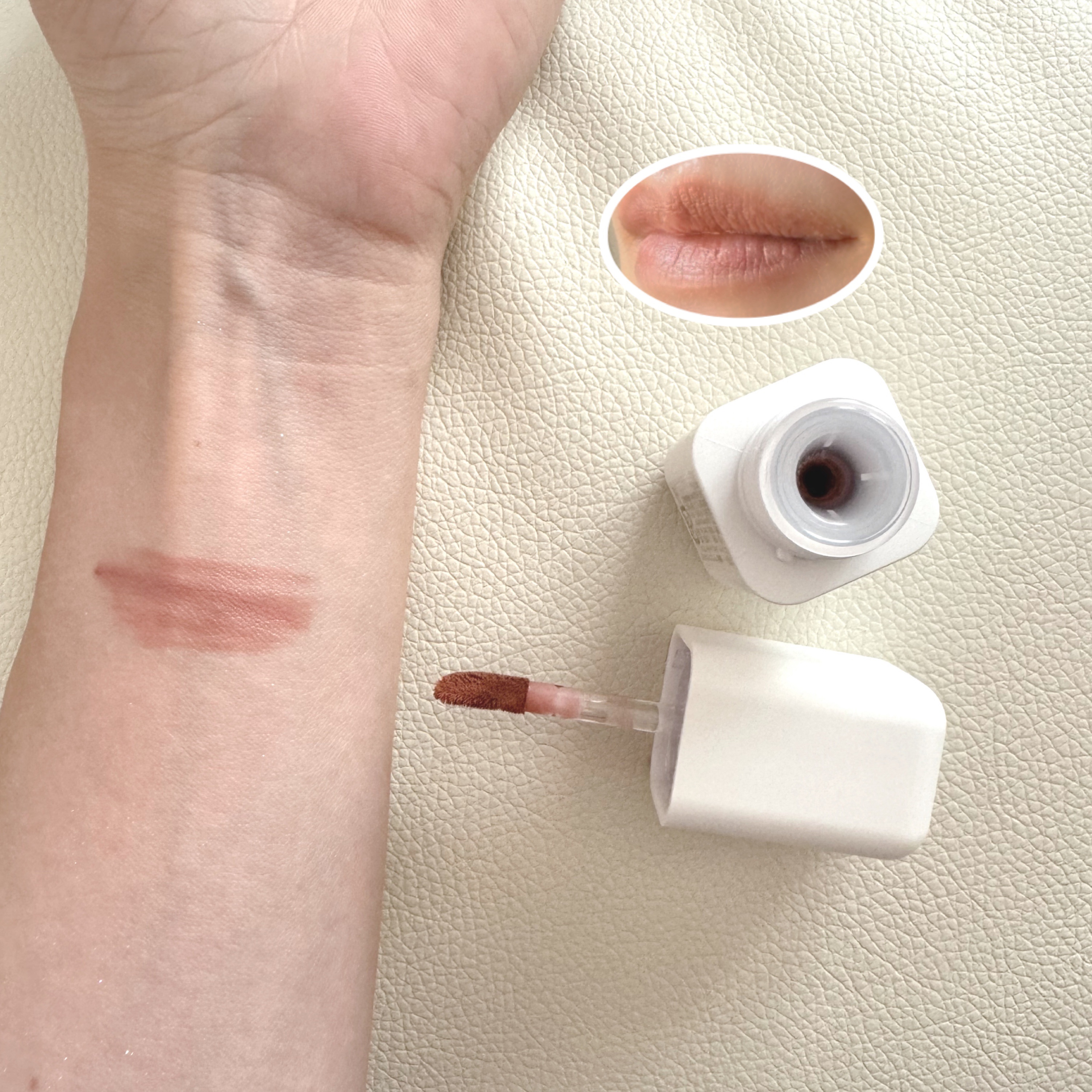 my confidence lip souffle matte  essential mauve pink（無くてはならないモーブピンク）/vim BEAUTY/口紅を使ったクチコミ（2枚目）