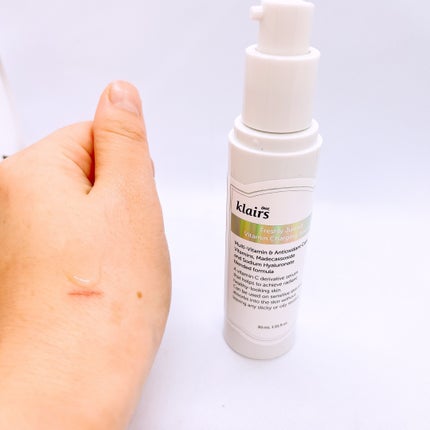 フレッシュリージュースドビタミンチャージングセラム(30ml)/Klairs/美容液を使ったクチコミ(3枚目)