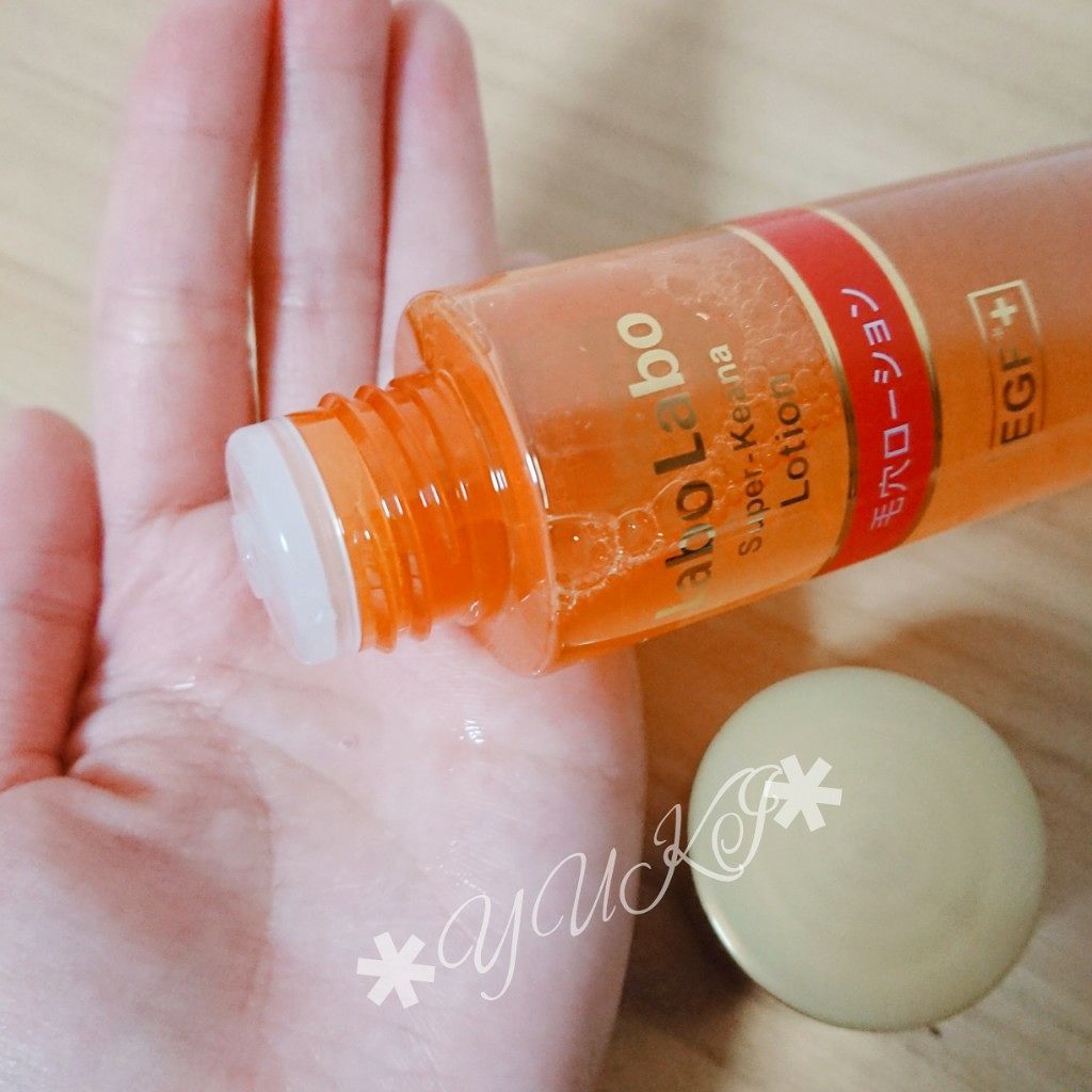 スーパー毛穴ローションEGF+/ラボラボ/化粧水を使ったクチコミ(3枚目)