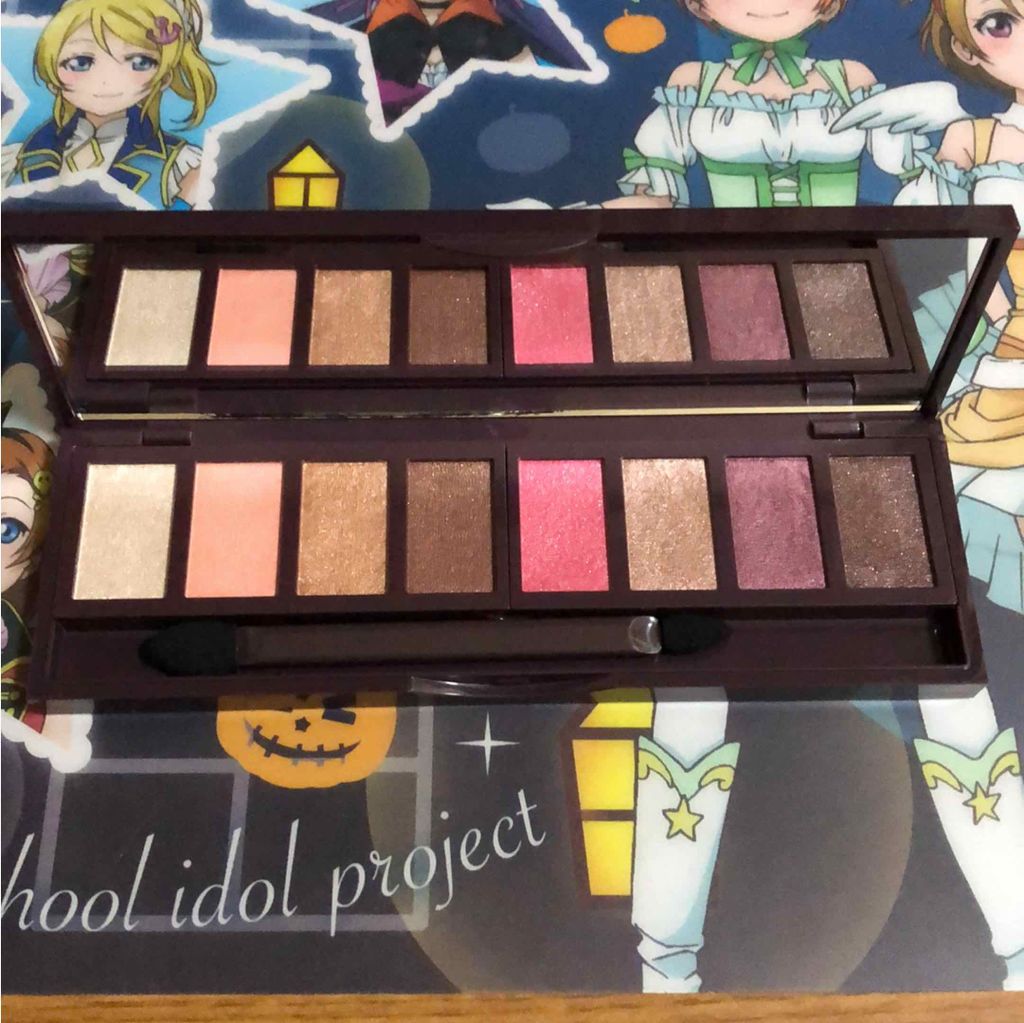 グラマラスリッチ アイパレット (クリスマスコフレ 2018)/Visée/メイクアップキットを使ったクチコミ(2枚目)