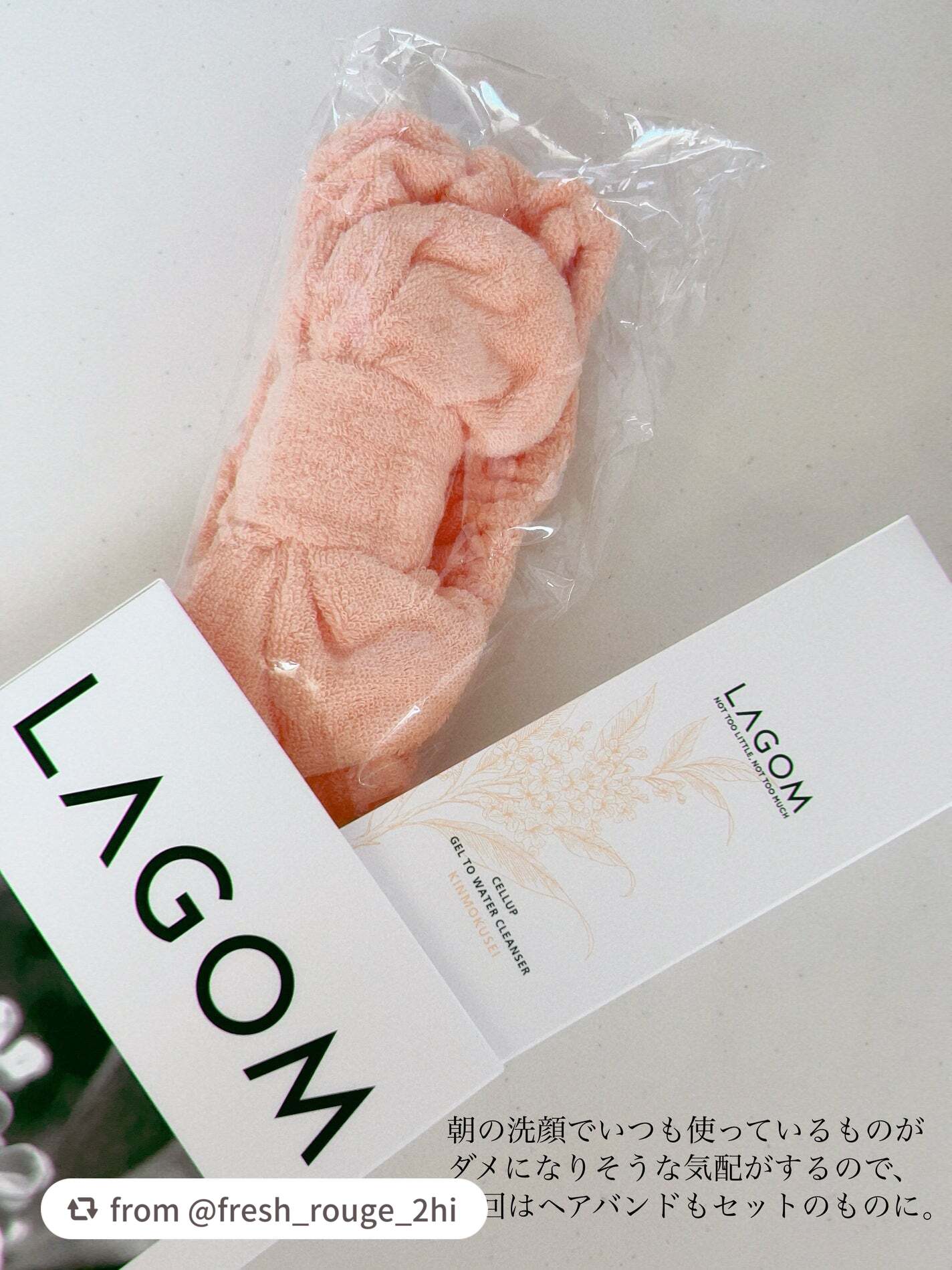 ラゴム ジェルトゥウォーター クレンザー(朝用洗顔)/LAGOM /その他洗顔料を使ったクチコミ(3枚目)