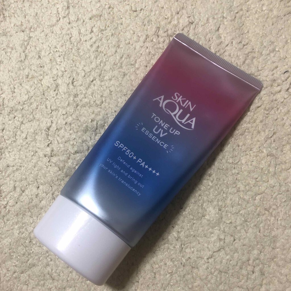 スキンアクア トーンアップUVエッセンス/スキンアクア/日焼け止めクリームを使ったクチコミ（1枚目）
