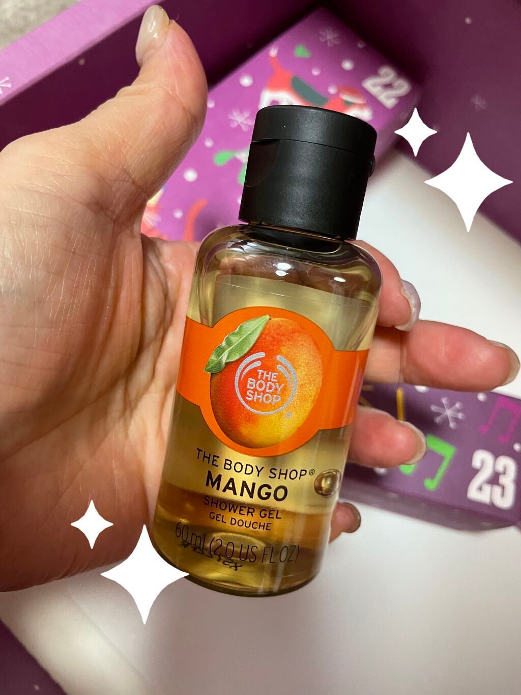 シャワージェル マンゴー/THE BODY SHOP/ボディソープを使ったクチコミ(3枚目)