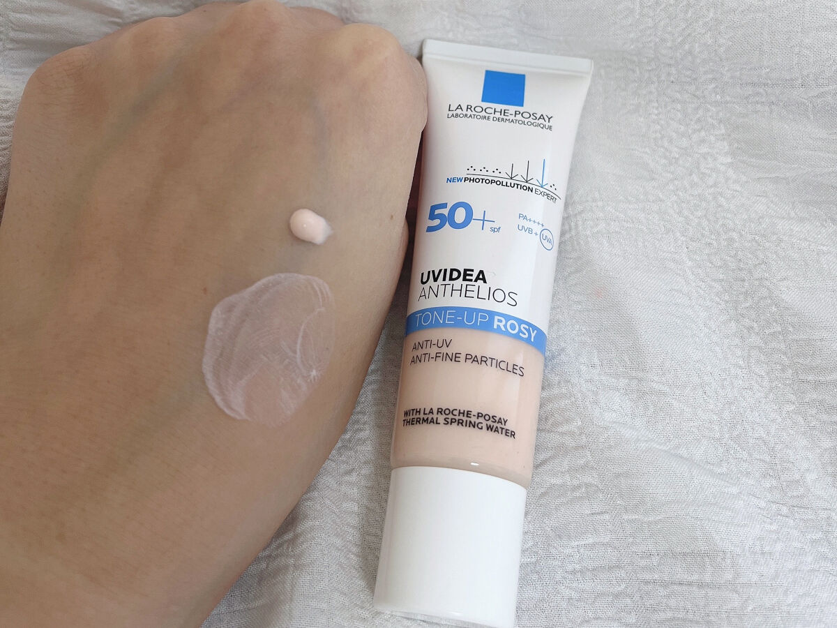 UVイデア XL プロテクショントーンアップ/ラ ロッシュ ポゼ/日焼け止めクリームを使ったクチコミ（3枚目）
