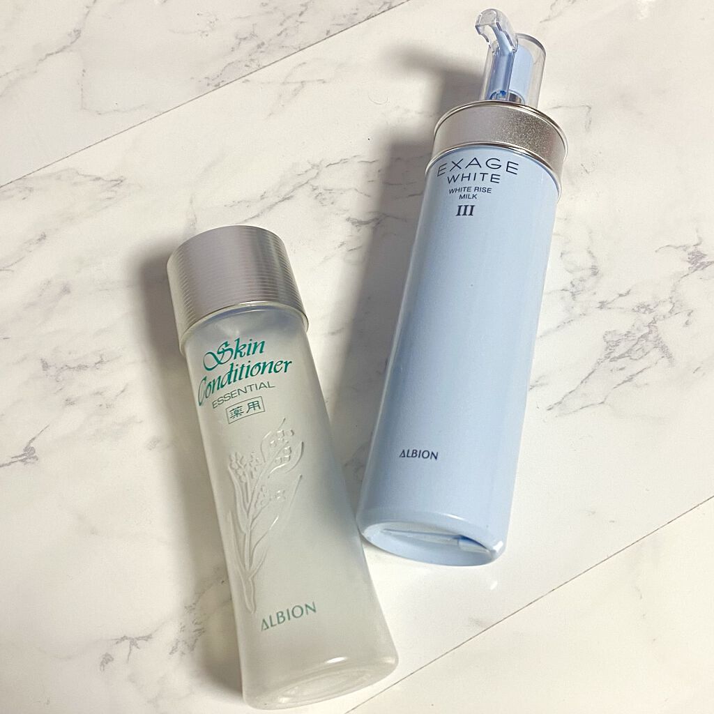 エクサージュホワイト ホワイトライズ ミルク/ALBION/乳液を使ったクチコミ（1枚目）