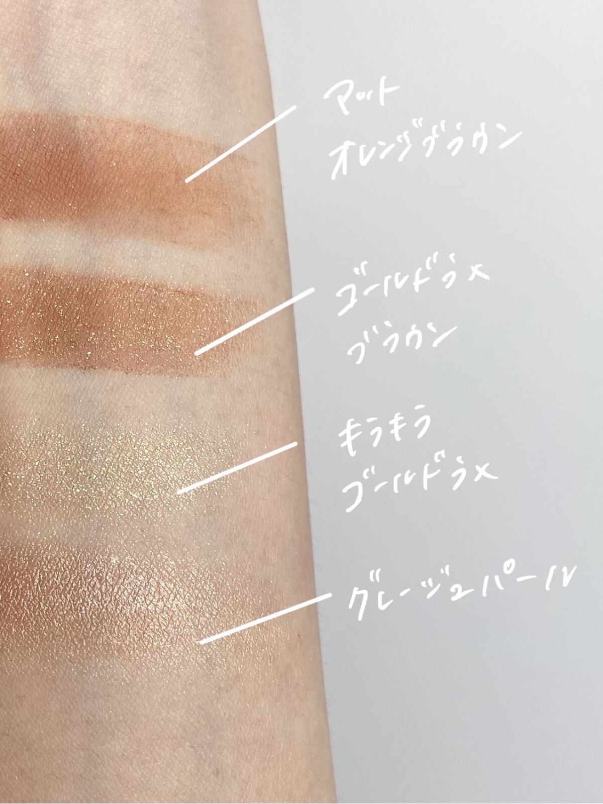 3Dプロデュースシャドウ OR-1 クラッシーフォルム/KATE/アイシャドウパレットを使ったクチコミ（3枚目）