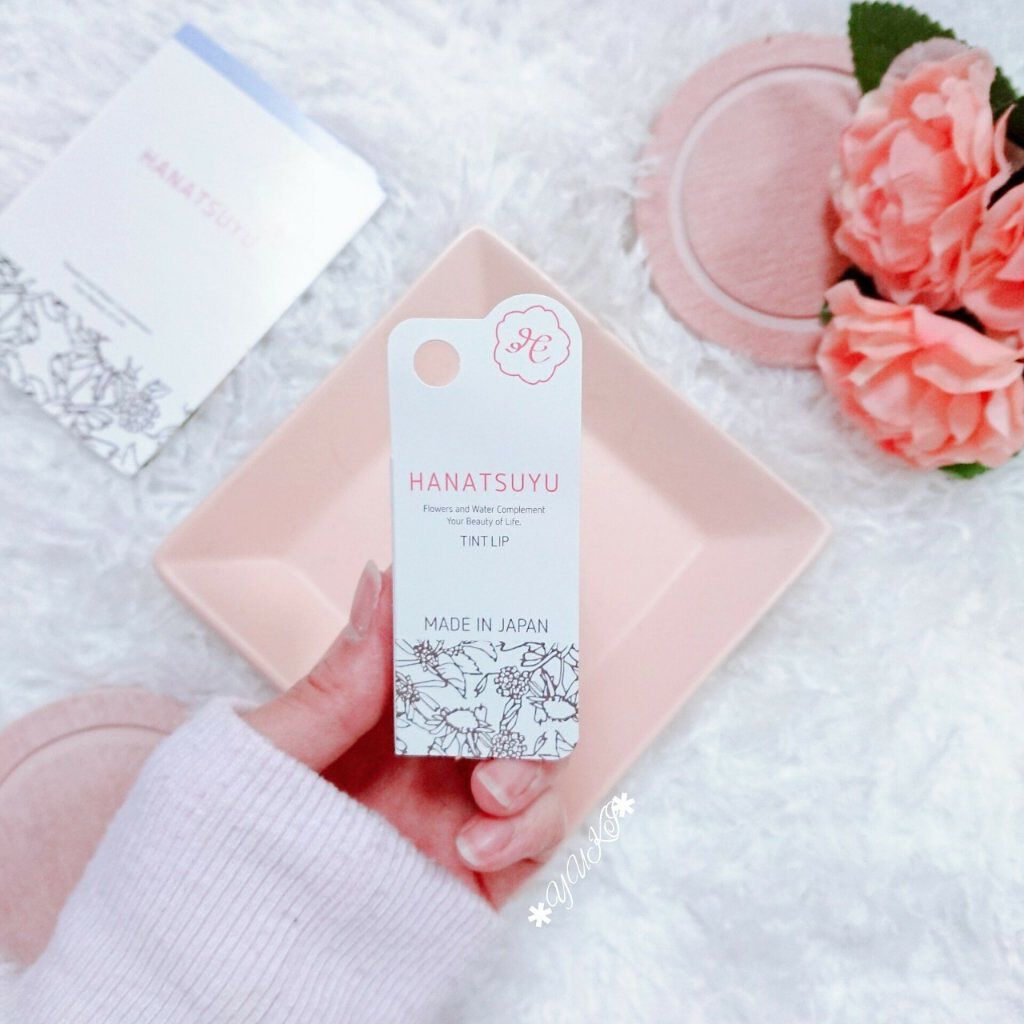 HANATSUYU ティントリップ/HANATSUYU/リップティントを使ったクチコミ(3枚目)