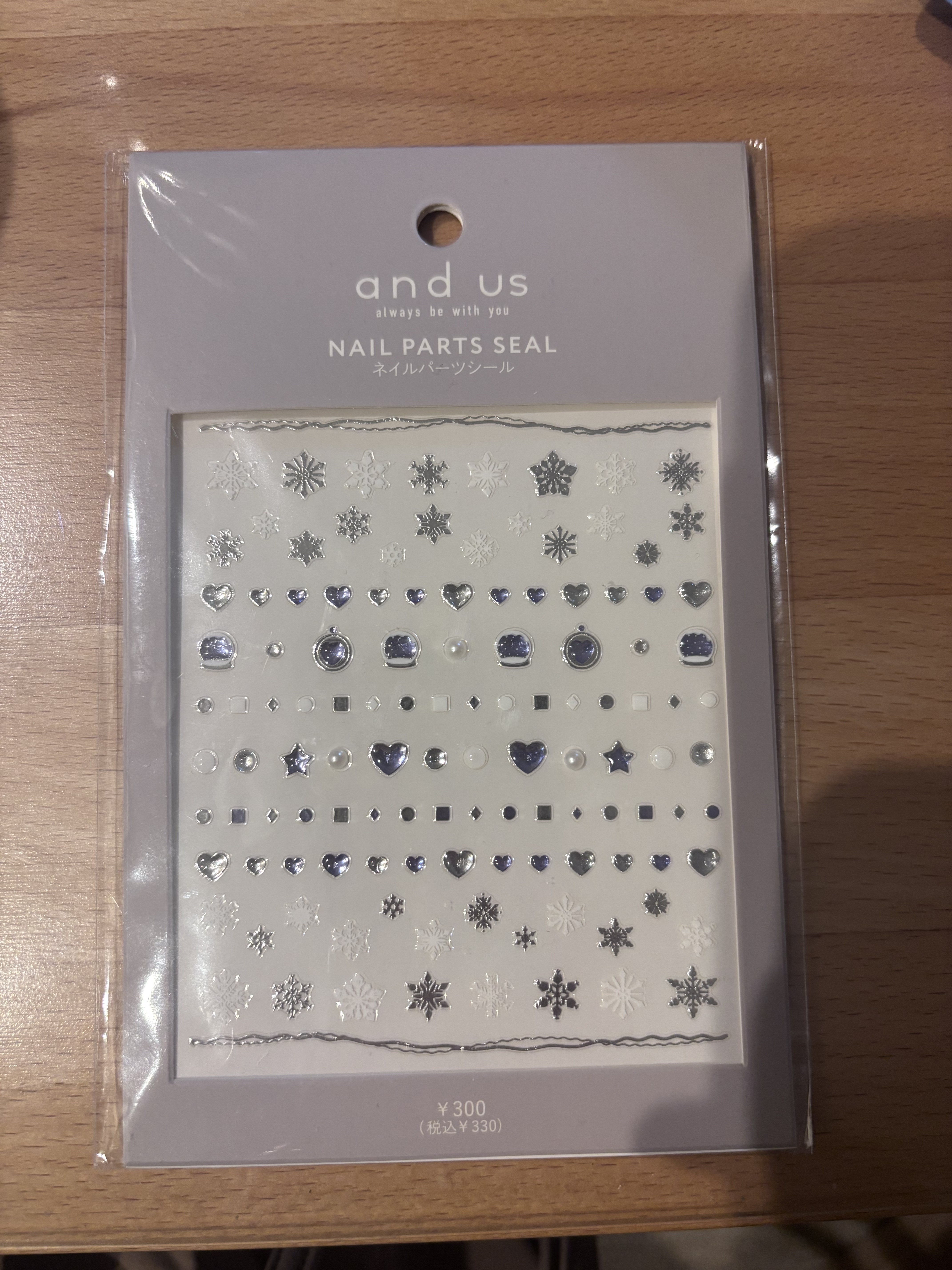 ネイルパーツシール / and us