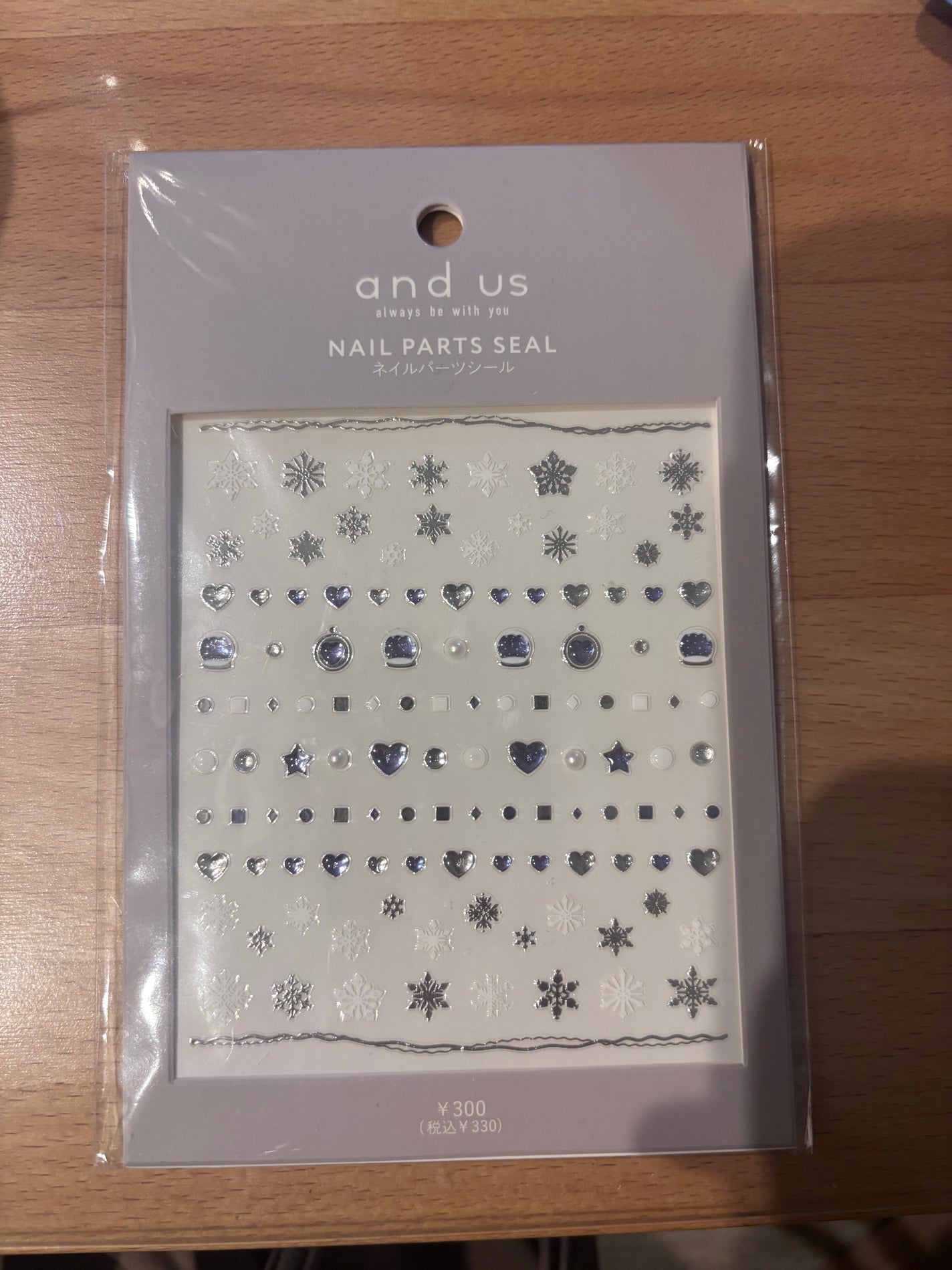 ネイルパーツシール and us