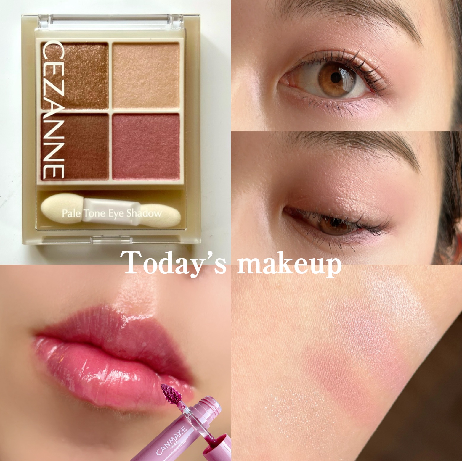 ペールトーンアイシャドウ/CEZANNE/アイシャドウを使ったクチコミ（1枚目）