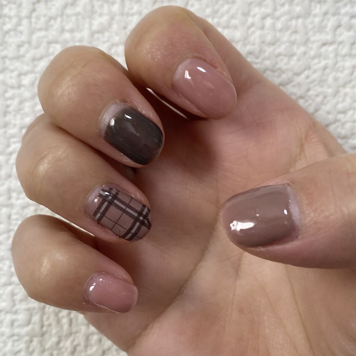 #バレンタインネイルのネイルデザイン