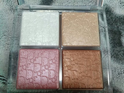 ディオール バックステージ フェイス グロウ パレット/Dior/ハイライトを使ったクチコミ(4枚目)