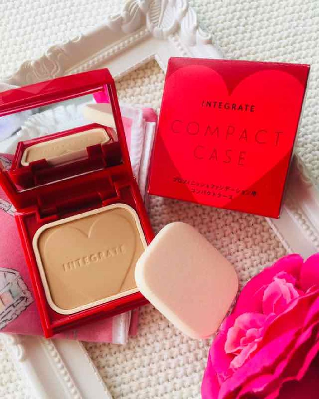 プロフィニッシュファンデーション 特製セット Ⅰ/インテグレート/メイクアップキットを使ったクチコミ（2枚目）