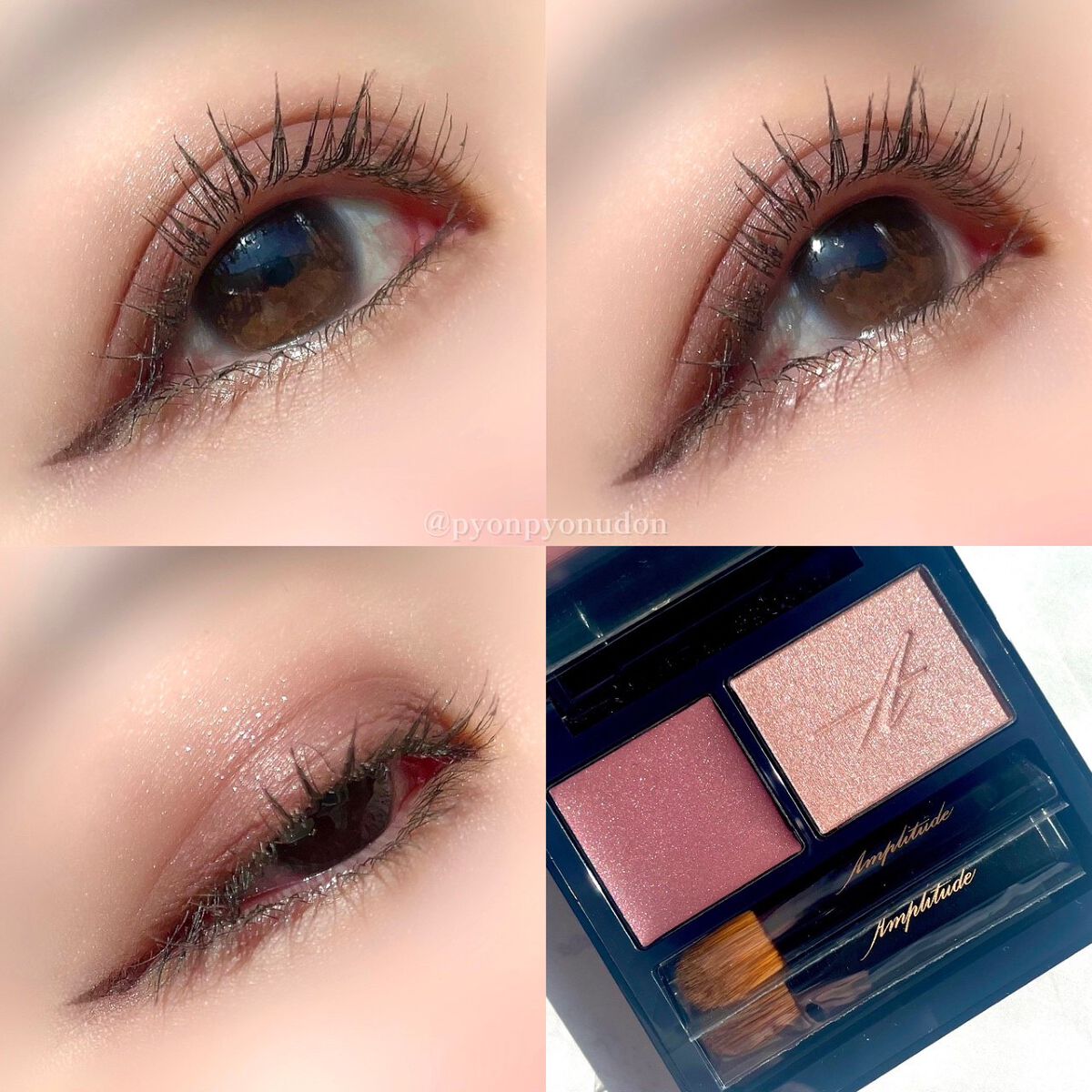 コンスピキュアス ダブルアイズ/Amplitude/アイシャドウパレットを使ったクチコミ（1枚目）