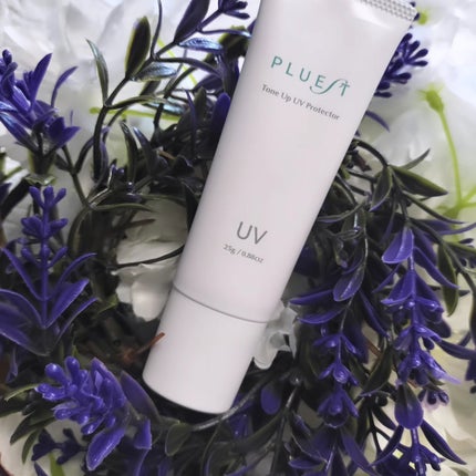 トーンアップUVプロテクター/PLUEST/日焼け止めクリームを使ったクチコミ(2枚目)