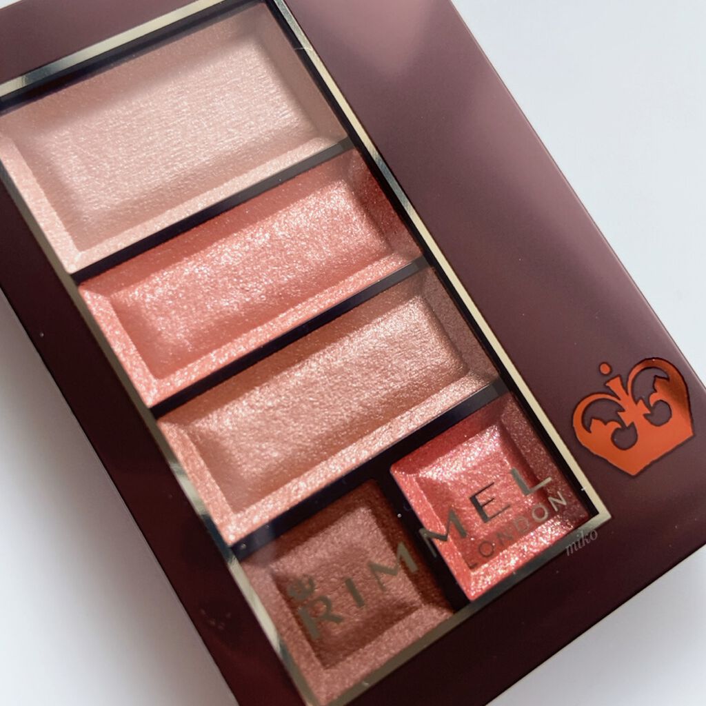 ショコラスウィート アイズ/リンメル ロンドン/アイシャドウパレットを使ったクチコミ(3枚目)