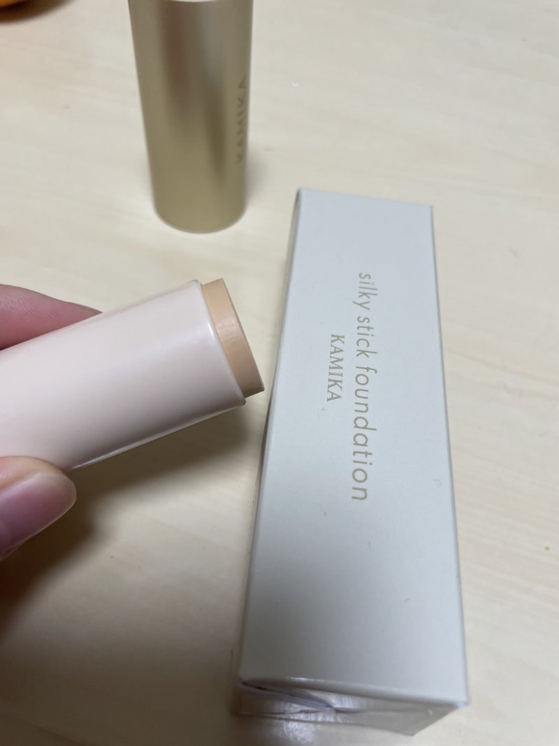 シルキースティックファンデーション/KAMIKA/その他ファンデーションを使ったクチコミ(10枚目)
