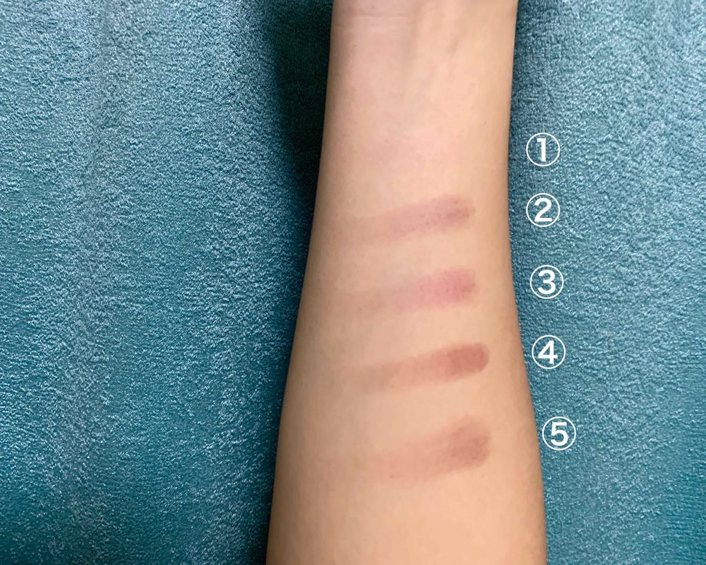 シャイニーシャドウ N/excel/単色アイシャドウを使ったクチコミ（3枚目）