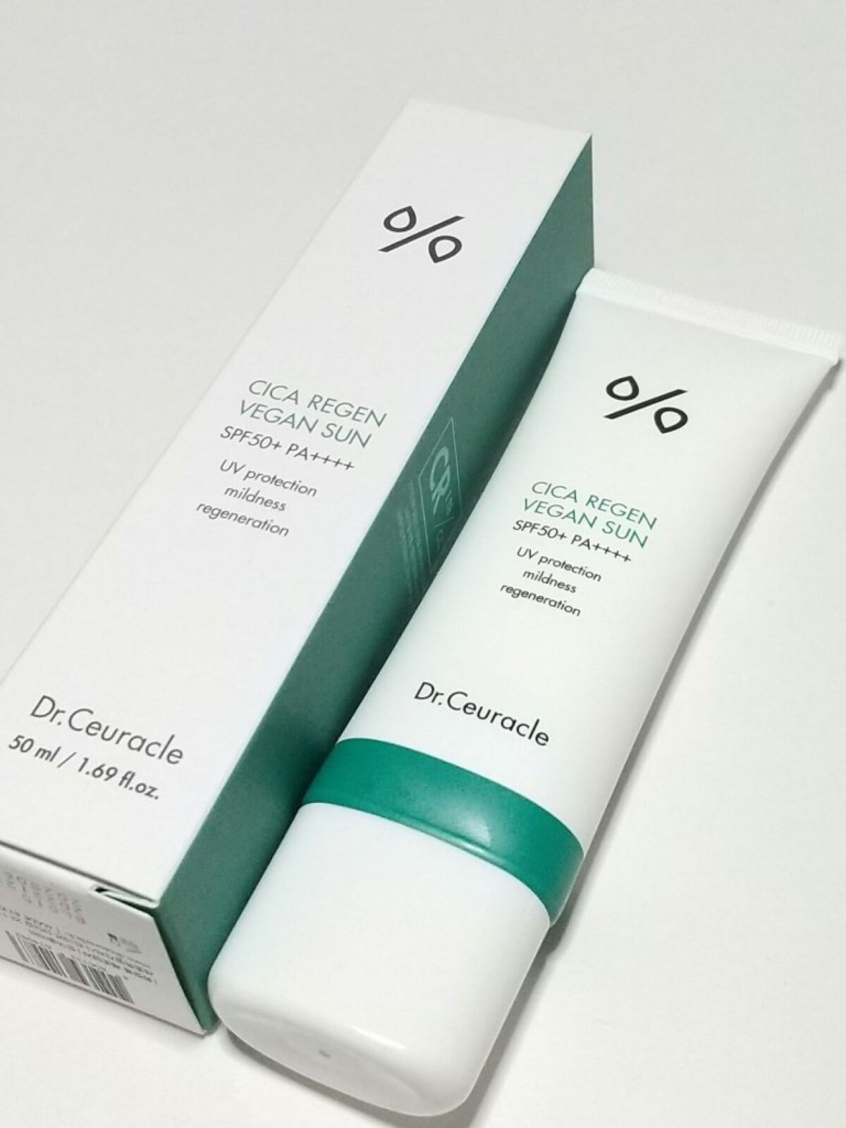 シカリージェンヴィーガンサン/Dr.Ceuracle/日焼け止めクリームを使ったクチコミ（1枚目）