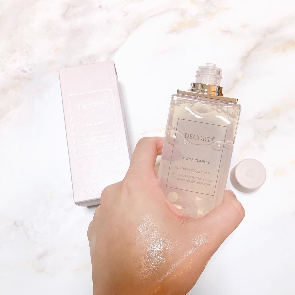 イドラクラリティ 薬用 トリートメント エッセンス ウォーター/DECORTÉ/化粧水を使ったクチコミ(2枚目)