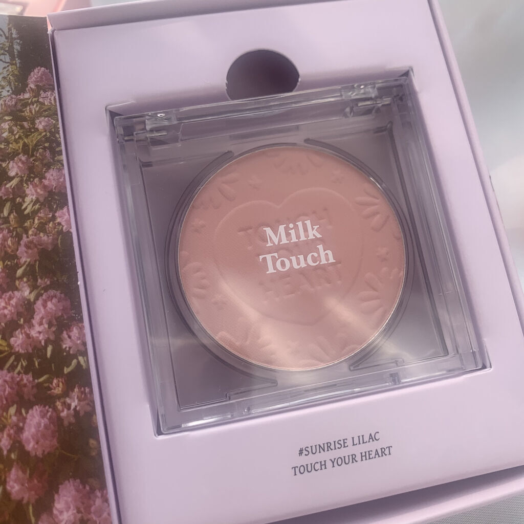 2021年冬新作パウダーチーク】タッチ マイ チーク｜Milk Touchの口コミ