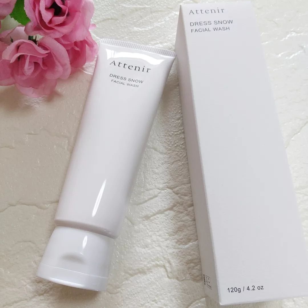 ドレススノー フェイシャルウォッシュ/アテニア/洗顔フォームを使ったクチコミ（2枚目）