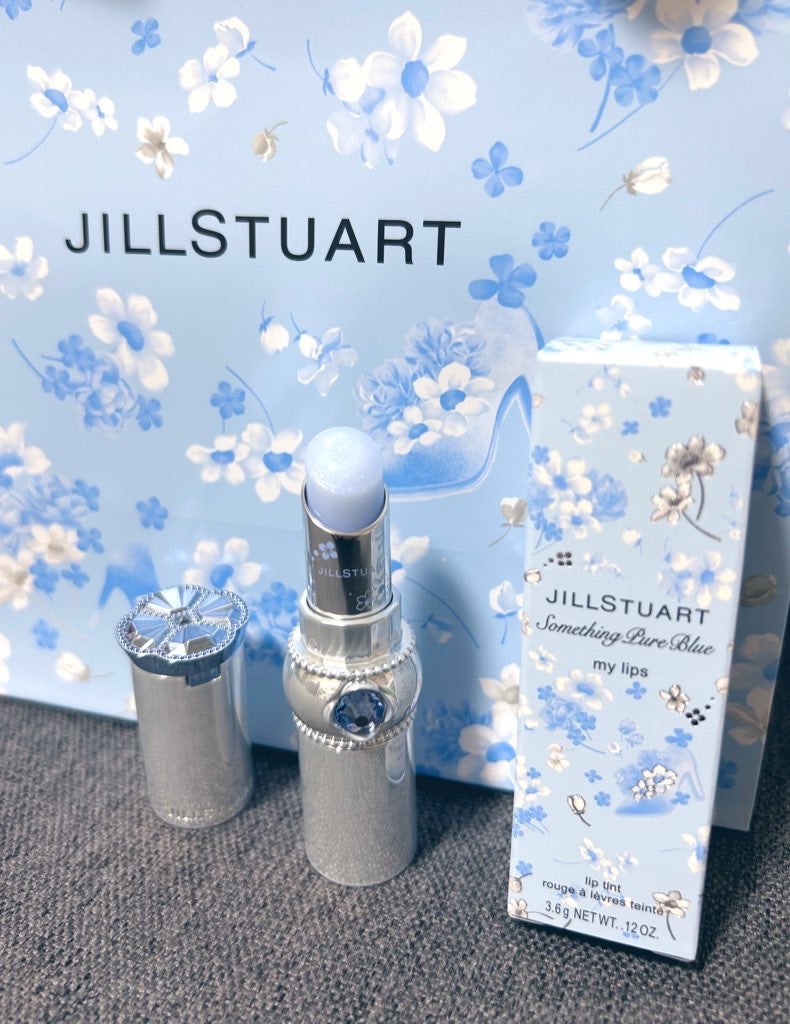サムシングピュアブルー セント マイリップス/JILL STUART/口紅を使ったクチコミ(1枚目)