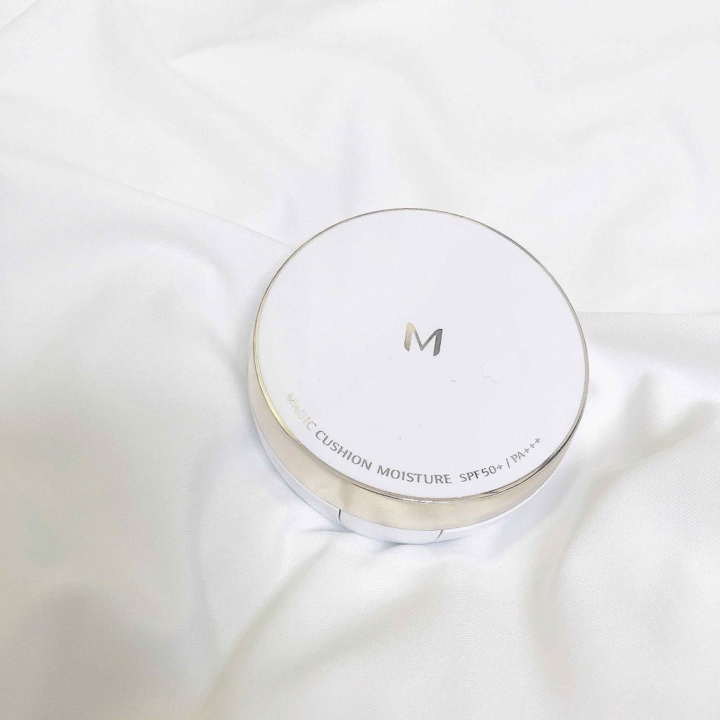 M クッション ファンデーション(モイスチャー)/MISSHA/クッションファンデーションを使ったクチコミ(1枚目)