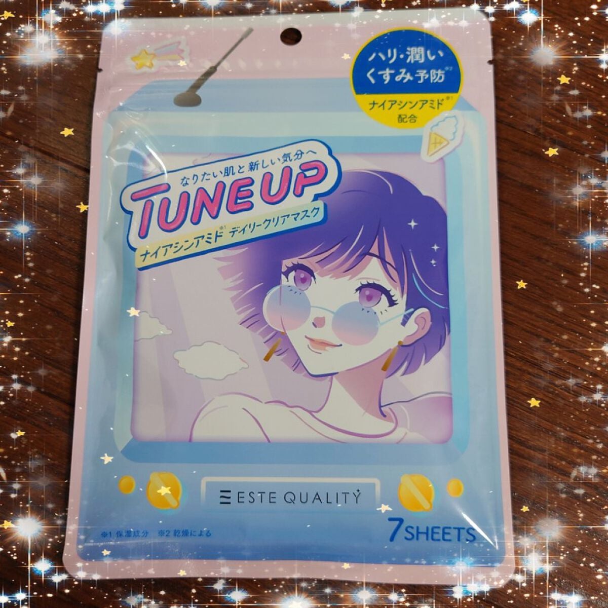 ナイアシンアミドデイリークリアマスク/ESTE QUALITY TUNE UP/シートマスク・パックを使ったクチコミ(1枚目)