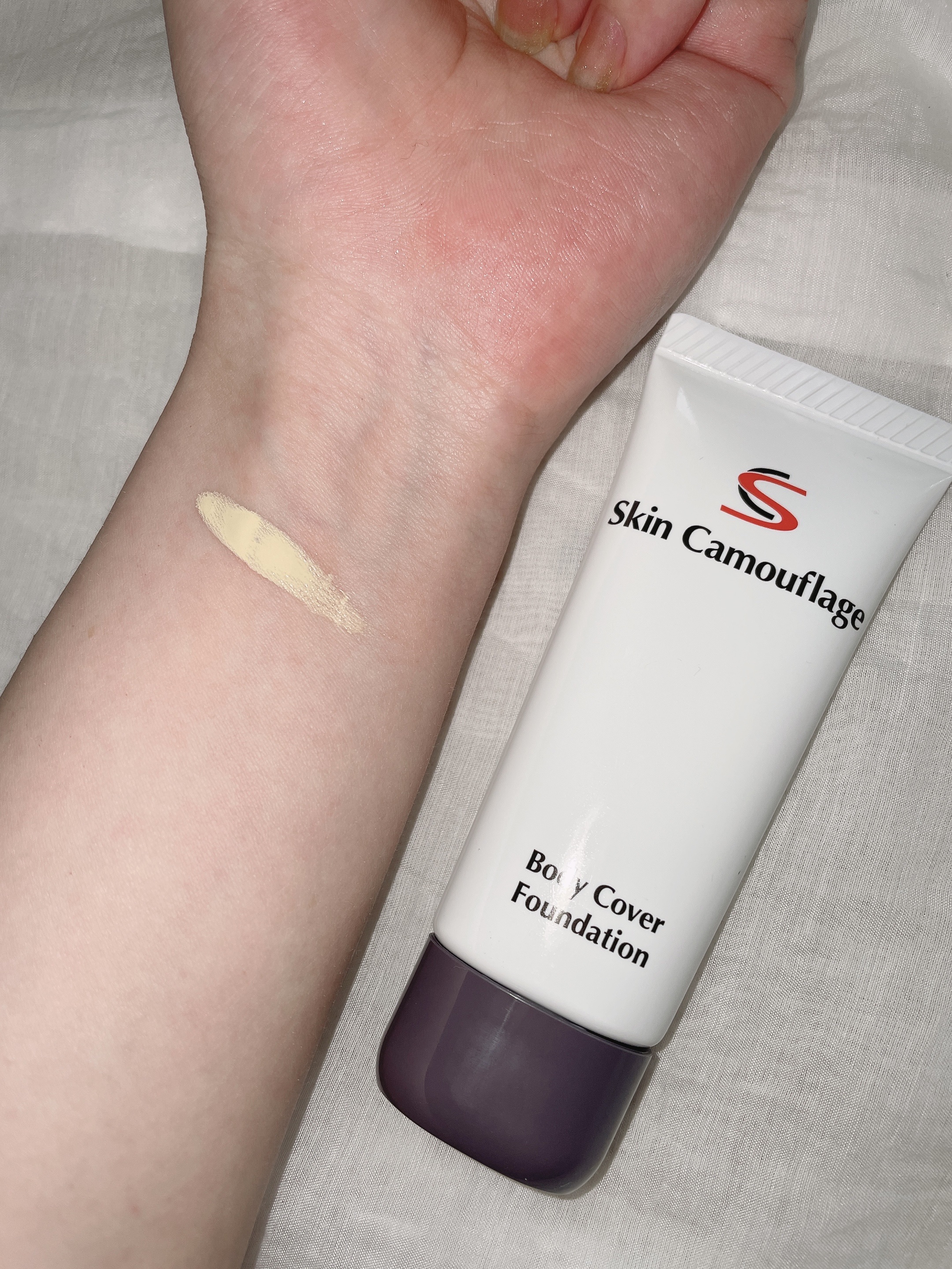 マーシュフィールド SC ボディカバーファンデN/マーシュ・フィールド/クリーム・エマルジョンファンデーションを使ったクチコミ（2枚目）