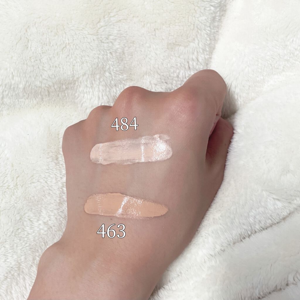 （旧）アンリミテッド ラスティング フルイド 463/shu uemura/リキッドファンデーションを使ったクチコミ（2枚目）