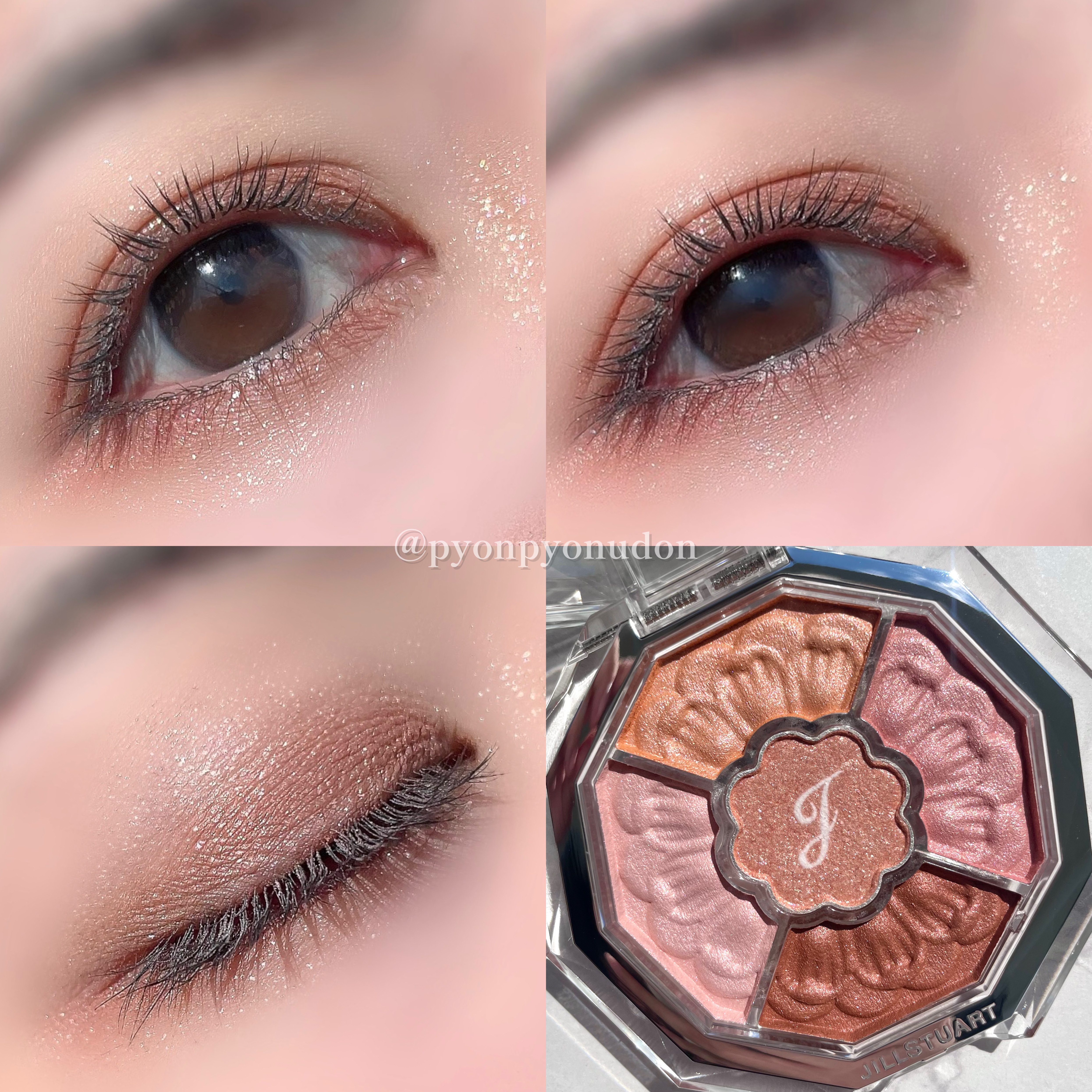 ジルスチュアート ブルームクチュール アイズ　ジュエルドブーケ/JILL STUART/アイシャドウパレットを使ったクチコミ（3枚目）