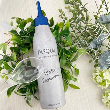 TASQUA ウォータートリートメントのクチコミ「「タスキュア　
ウォータートリートメント」

使ってみました✨

いつものシャンプー
＆トリー.....」（3枚目）