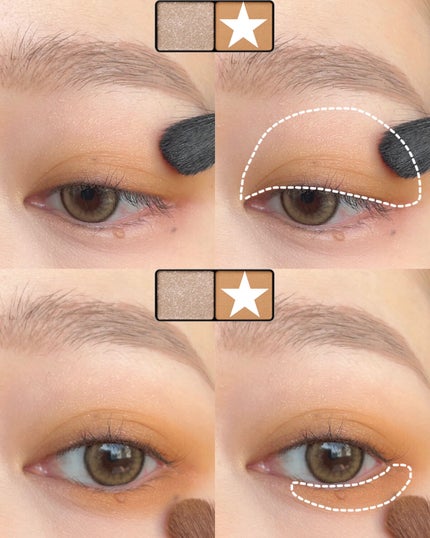 エテュセ アイエディション(カラーパレット)/ettusais/アイシャドウパレットを使ったクチコミ(3枚目)