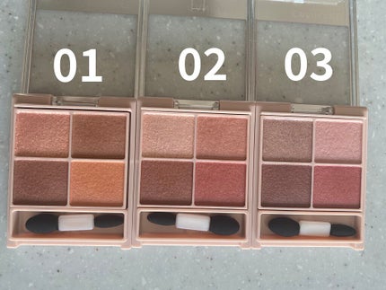 シルキースフレアイズ(マットタイプ)/キャンメイク/アイシャドウパレットを使ったクチコミ(3枚目)