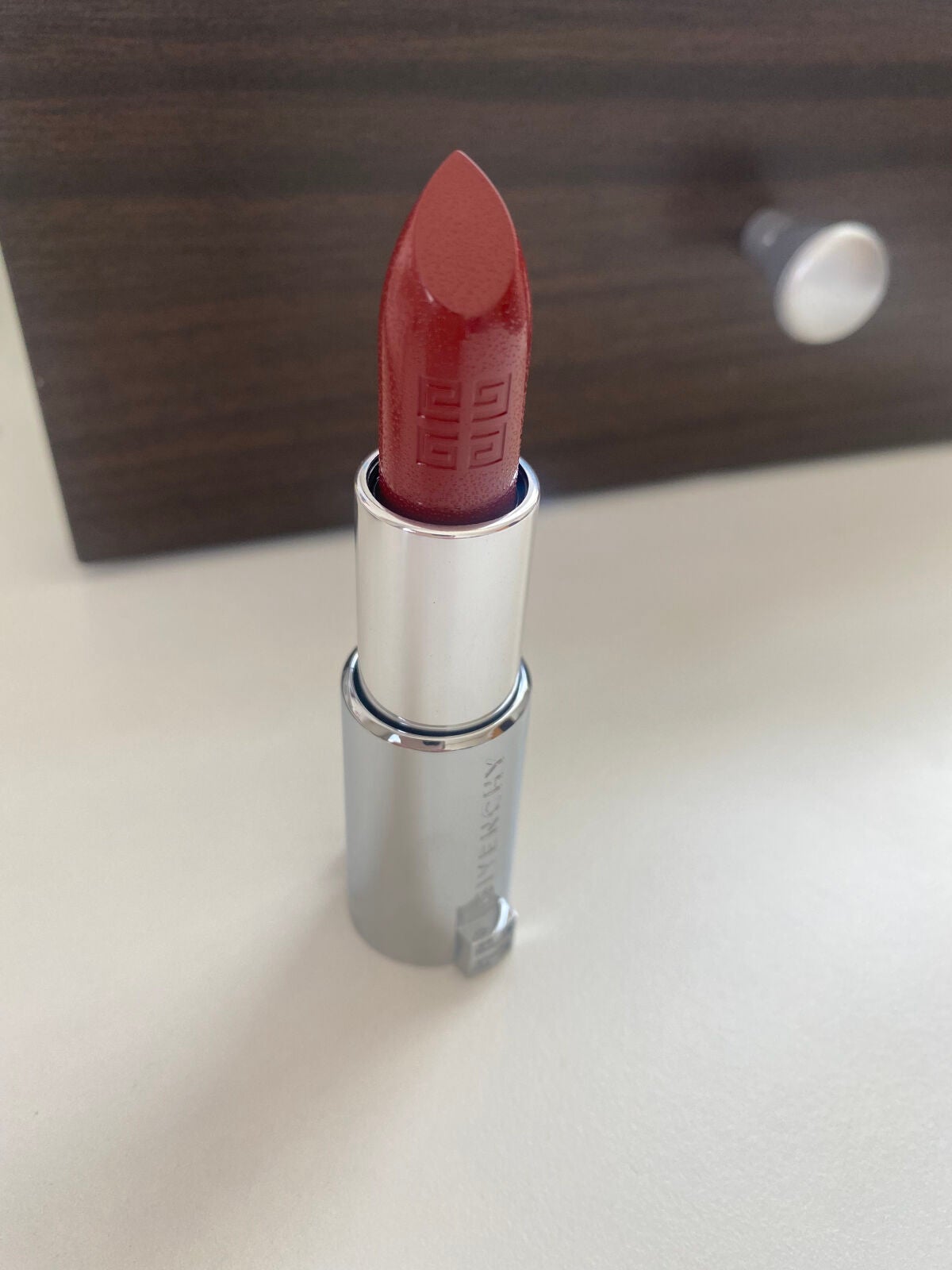 ルージュ・アンテルディ・シルキー/GIVENCHY/口紅を使ったクチコミ(3枚目)