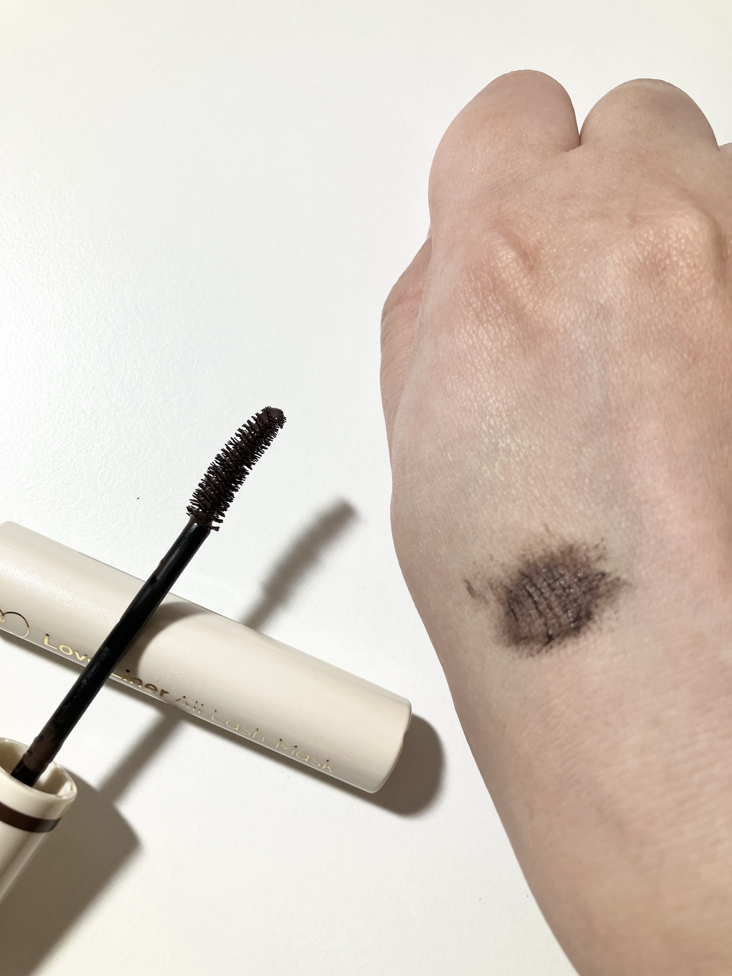 オールラッシュ マスク ロング＆セパレート＜マスカラ＞ ブラウンブラック/ラブ・ライナー/マスカラを使ったクチコミ（3枚目）