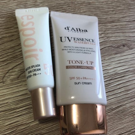 ウォータースプラッシュサンクリーム セラミド/espoir/日焼け止めクリームを使ったクチコミ(1枚目)