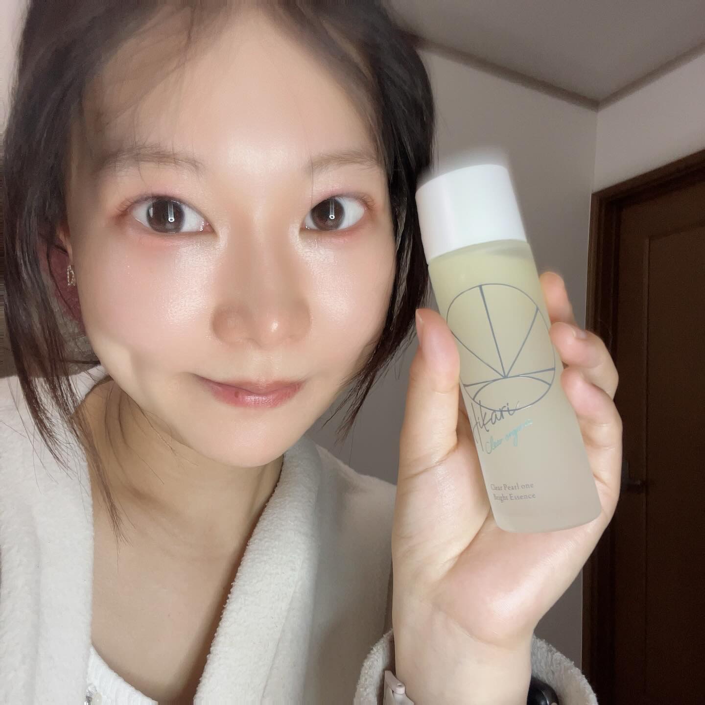 クリアパールワン ブライトエッセンス/HIKARI CLEAR オーガニック/美容液を使ったクチコミ（3枚目）