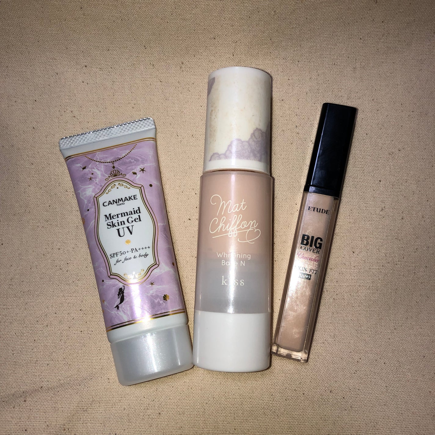 マーメイドスキンジェルUV/キャンメイク/日焼け止めジェルを使ったクチコミ(1枚目)