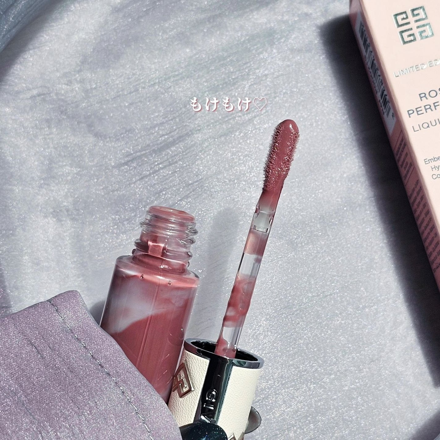 ローズ・パーフェクト・リキッド/GIVENCHY/口紅を使ったクチコミ(5枚目)