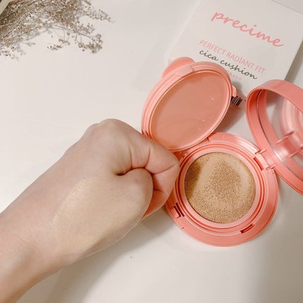 PERFECT RADIANT FIT CICAクッションファンデ/PRECIME/クッションファンデーションを使ったクチコミ(4枚目)