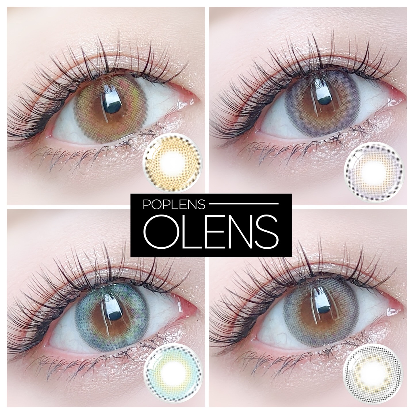 FrenchShine1day gray/OLENS/ワンデー（１DAY）カラコンを使ったクチコミ（1枚目）